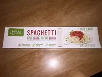 Socker och näringsämnen i Spaghetti