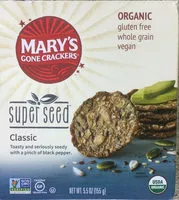 Mängden socker i Classic Super Seed Crackers