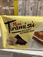 Mängden socker i Tiramisu sponge cakes