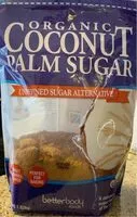 Mängden socker i Organic coconut palm sugar