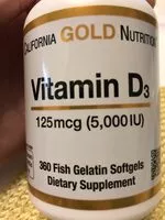 Mängden socker i Vitamin D3