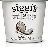 Mängden socker i Coconut Icelandic Style Cream-Skyr
