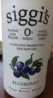 Mängden socker i Blueberry Non-fat Drinkable Yogurt
