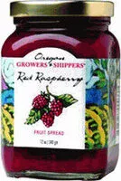 Mängden socker i Red Raspberry Fruit Spread, Red Raspberry
