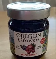 Mängden socker i Triple Berry Fruit Spread