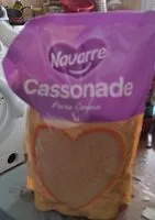 Mängden socker i Navarre Cassonade