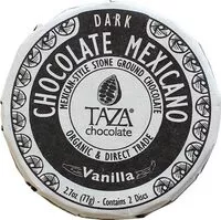 Mängden socker i Vanilla Dark Taza Chocolate