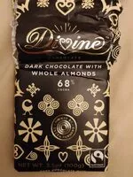 Mängden socker i Dark chocolate with whole almonds, chocolate