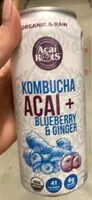 Mängden socker i Acai roots acai blueberry ginger kombucha