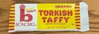Mängden socker i Turkish Taffy