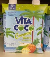 Mängden socker i Vita coco pineapple