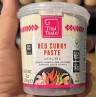 Mängden socker i Red curry paste
