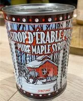 Mängden socker i Sirop d’erable pur