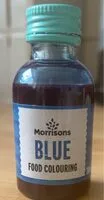 Mängden socker i Blue food colouring
