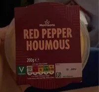 Mängden socker i Red pepper houmous