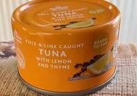 Mängden socker i Pole & line caught tuna with lemon and thyme