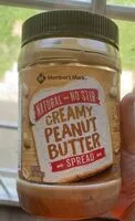 Mängden socker i Natural Creamy Peanut Butter