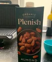 Mängden socker i Organic unsweetened almond milk