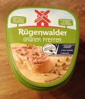 Mängden socker i Rügenwalder Teewurst Grüner Pfeffer