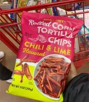 Mängden socker i Rolled corn Tortilla Chips Chili Lime