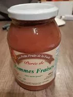 Mängden socker i Purée de pommes fraises