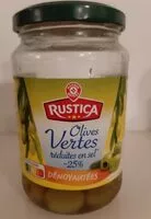 Mängden socker i Olives vertes dénoyautées réduites en sel