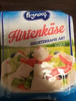 Mängden socker i Hirtenkäse Mediterrane Art