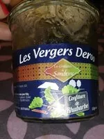 Mängden socker i Confiture de rhubarbe