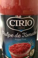 Mängden socker i Pulpe de tomates