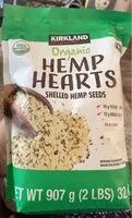 Mängden socker i Organic hemp hearts