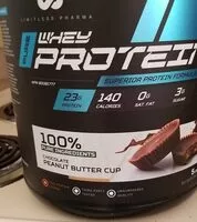 Mängden socker i Whey protein chocolate peanut butter
