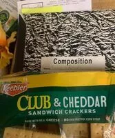 Mängden socker i Club and cheddar crackers