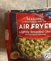 Mängden socker i Lightly breaded okra