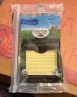 Mängden socker i Organic American Cheese