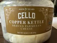 Mängden socker i Copper Kettle Shaved Parmesan Cheese