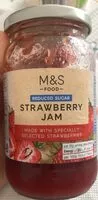 Mängden socker i Strawberry jam