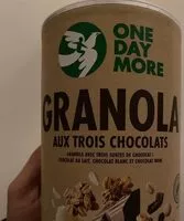 Mängden socker i Granola aux trois chocolats