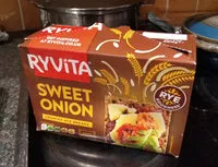 Mängden socker i Ryvita Sweet Onion crunchy rye breads