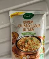 Mängden socker i Quinoa Tofu & Boulgour au Curry Soy