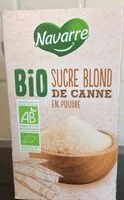 Mängden socker i Sucre Blond de Canne