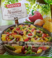 Mängden socker i Poêlée Mexicaine