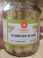 Mängden socker i Les minis épis de maïs