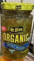 Mängden socker i Organic Sweet Relish
