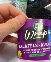 Mängden socker i Wraps. Falafels avocoat
