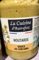 Mängden socker i Moutarde douce au curcuma