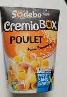 Mängden socker i Sodebo CremioBox Poulet Emmental