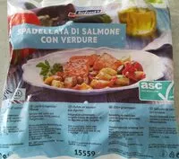 Mängden socker i Spadellata di salmone con verdure