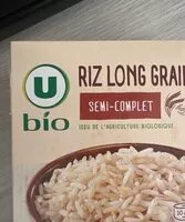 Mängden socker i Riz long grain semi complet Bio