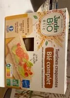 Mängden socker i Tartines craquantes blé complet