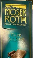 Mängden socker i Dark chocolate sea salt